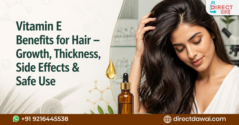 Vitamin E Benefits for Hair – Growth, Thickness, Side Effects